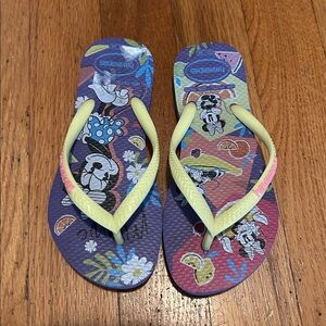 Kids Toddler Minnie Mouse Havaianas Sandals